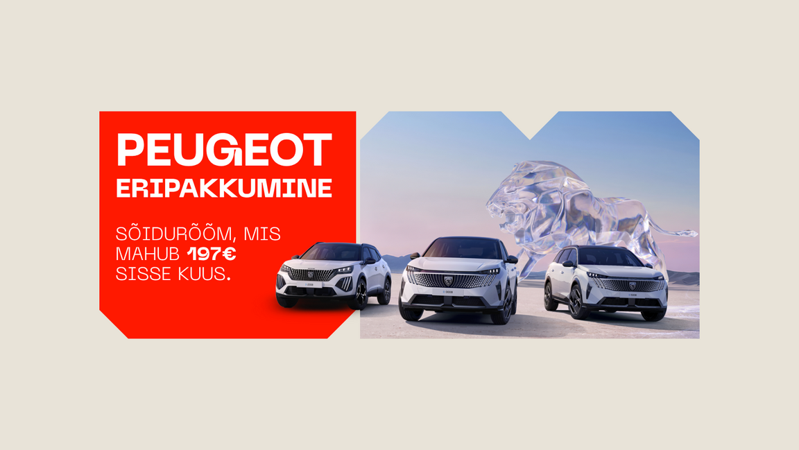 Peugeot eripakkumine!