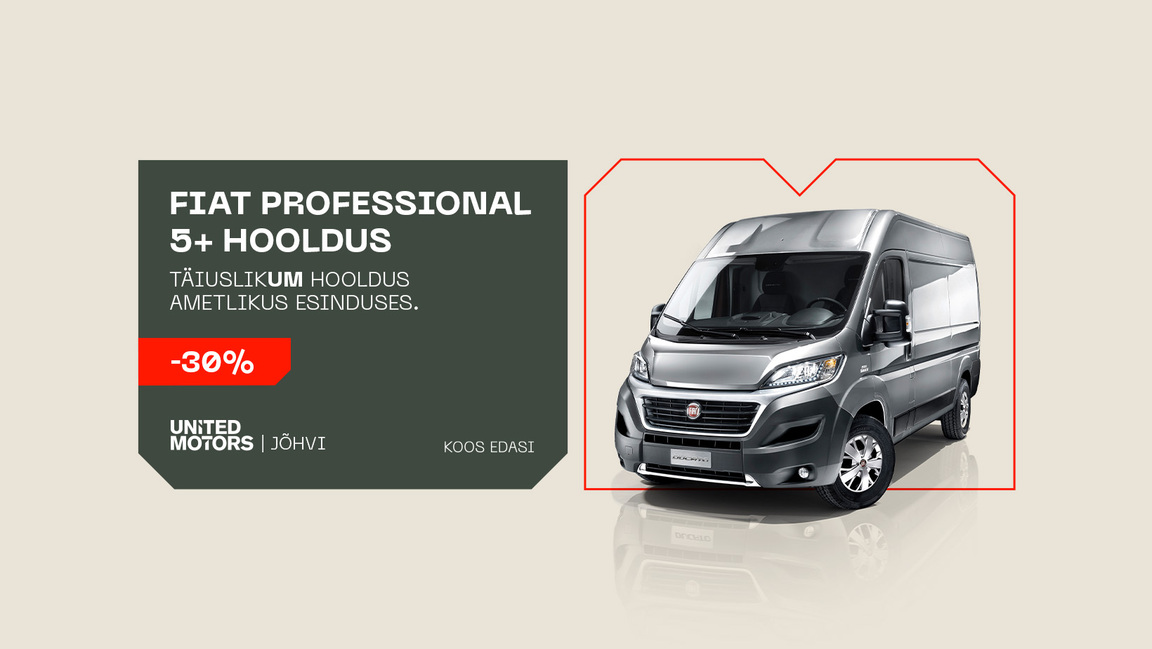 Fiat Professional 5+ hooldus