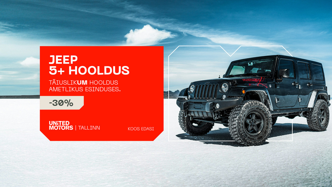 Jeep 5+ hooldus