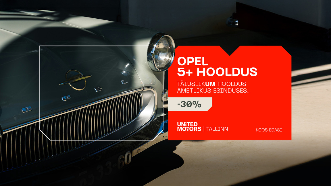 Opel 5+ hooldus