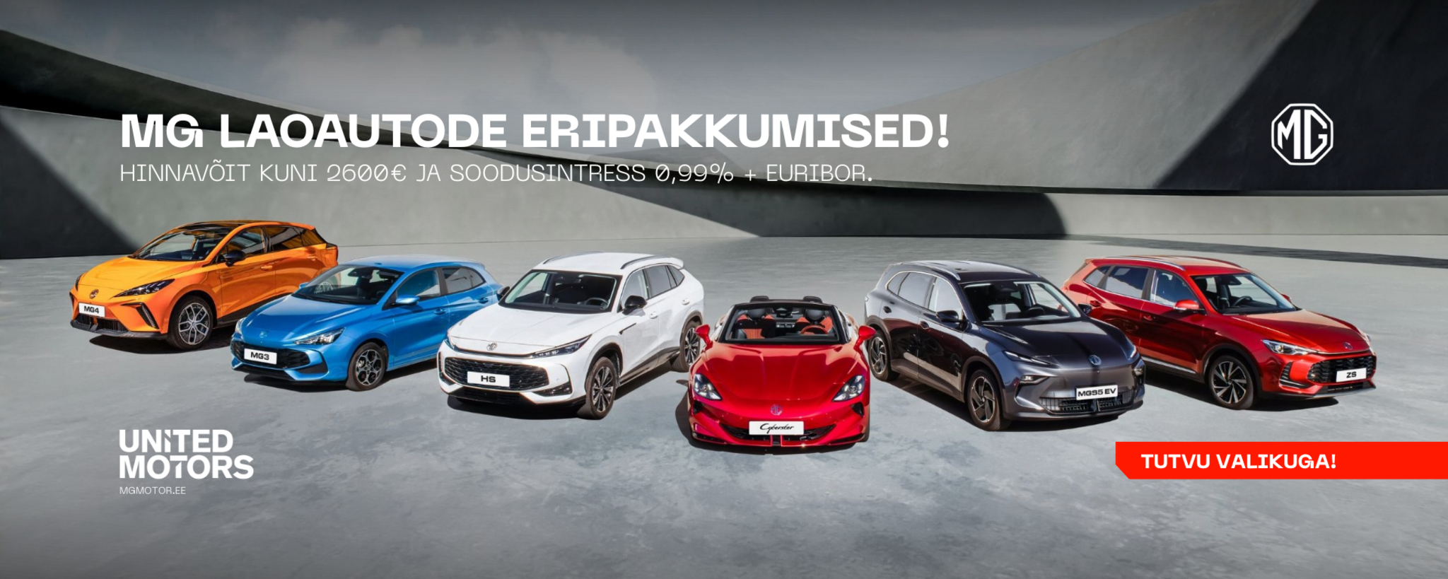 MG lauautode eripakkumised!