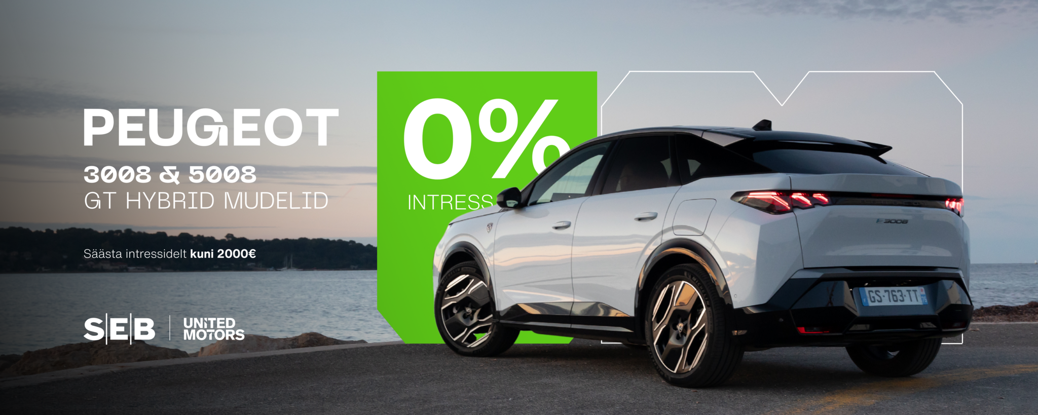 SEB | 0% intress | Peugeot 3008 & 5008